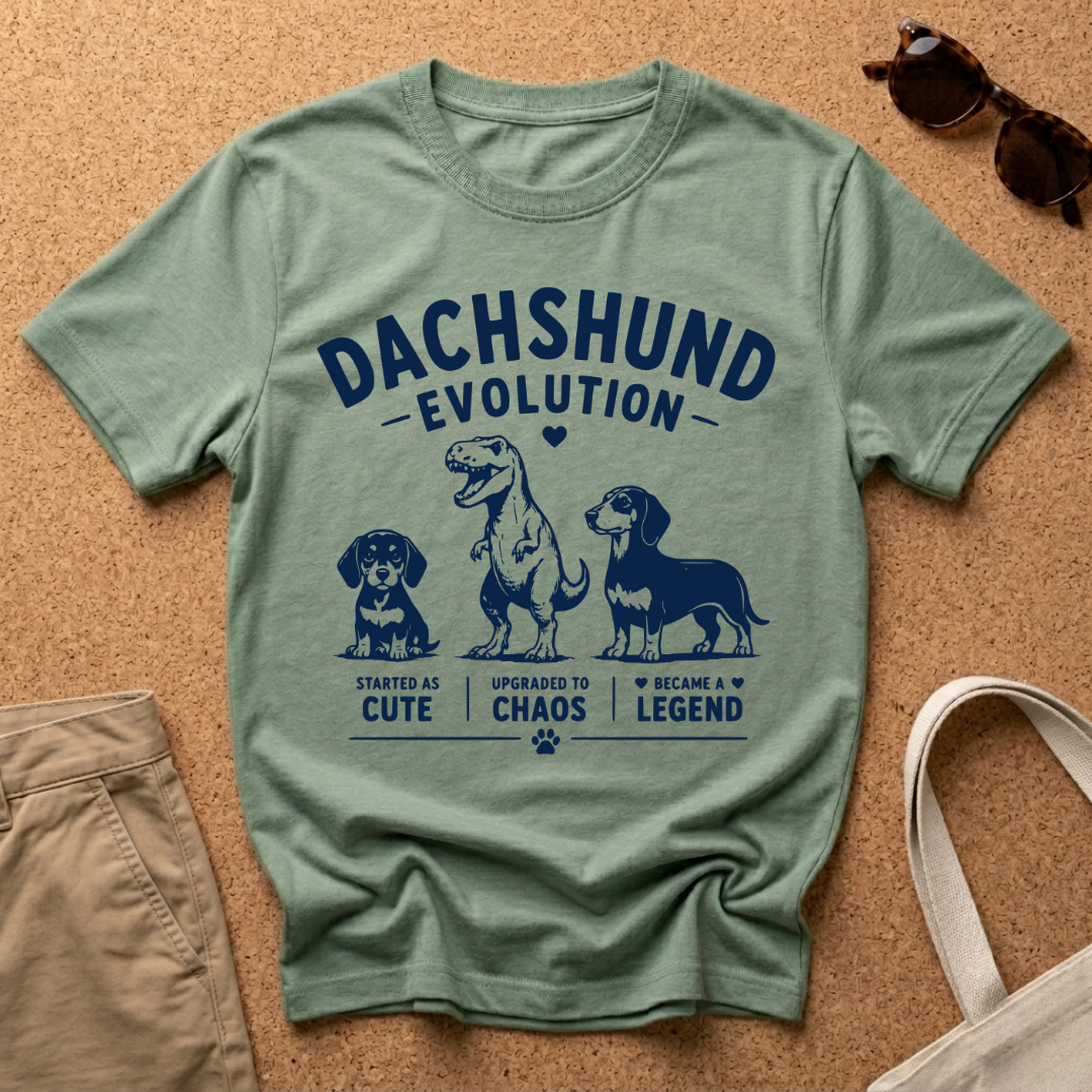 Dachshund Evolution V2 T-Shirt