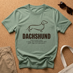 Dachshund Paint Brush T-Shirt