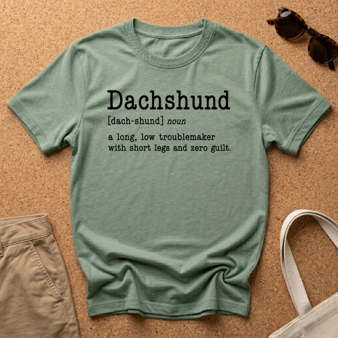 Dachshund Translation T-Shirt