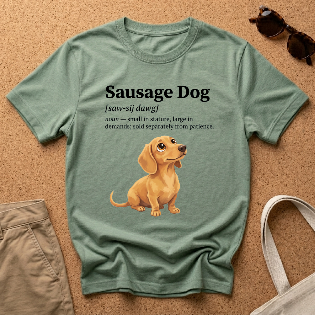 Sausage Dog Noun T-Shirt