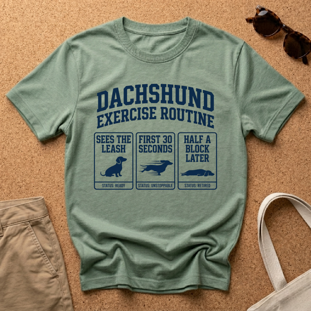 Dachshund Retired T-Shirt