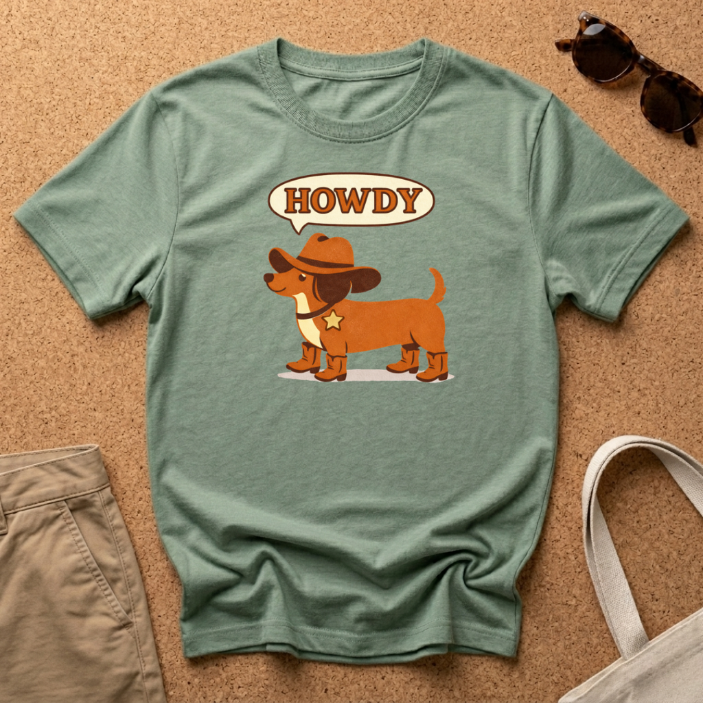 Howdy Doxie T-Shirt