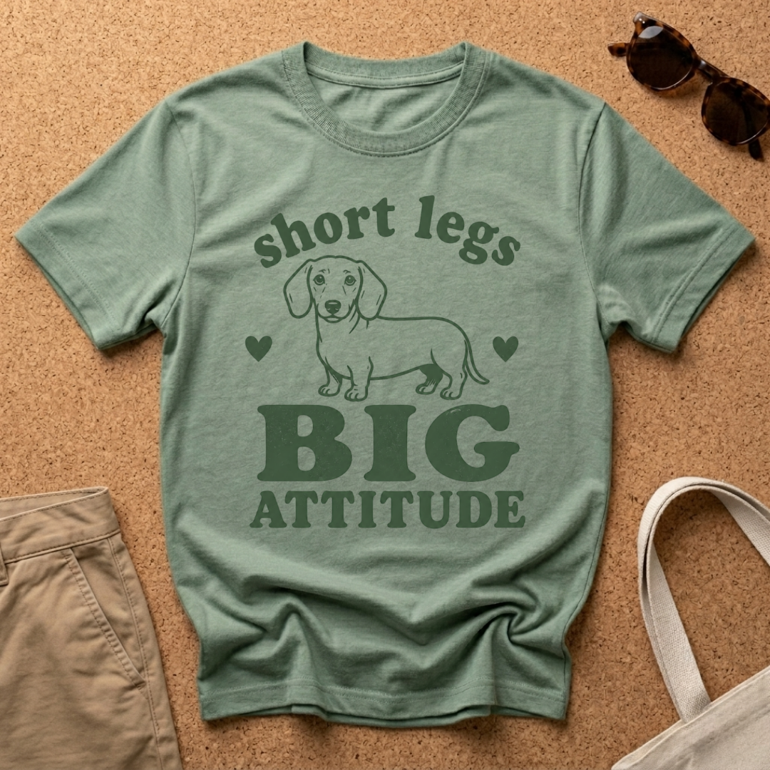 Short Leg Big Attitude T-Shirt