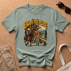 Enjoy The Peace T-Shirt - Sage