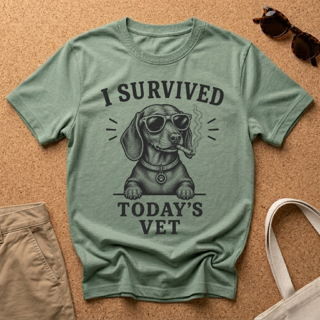 I Survived Today's Vet T-Shirt