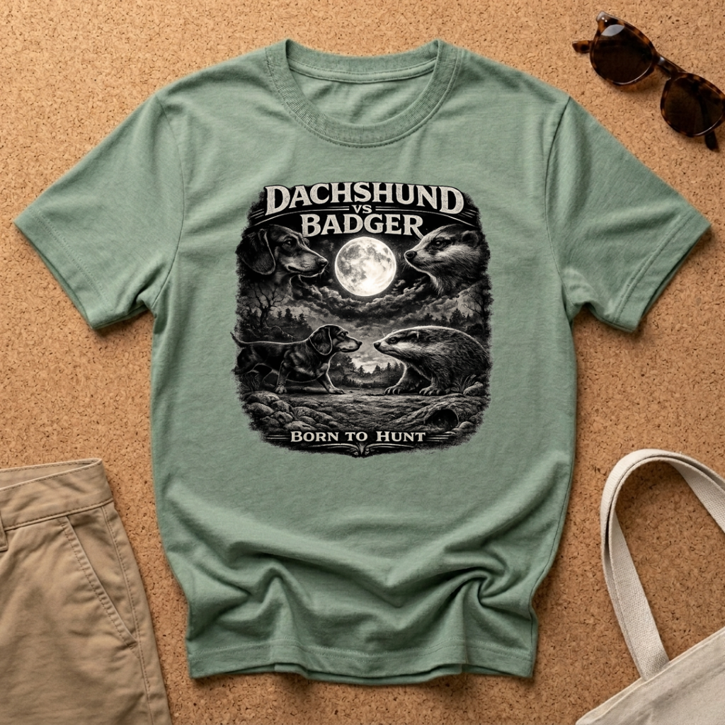 Dachshund vs Badger T-Shirt