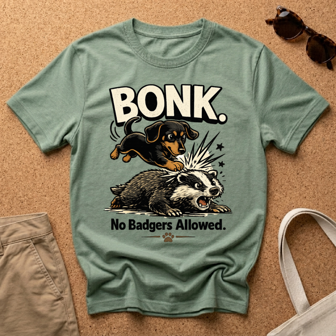 Bonk Badgers T-Shirt