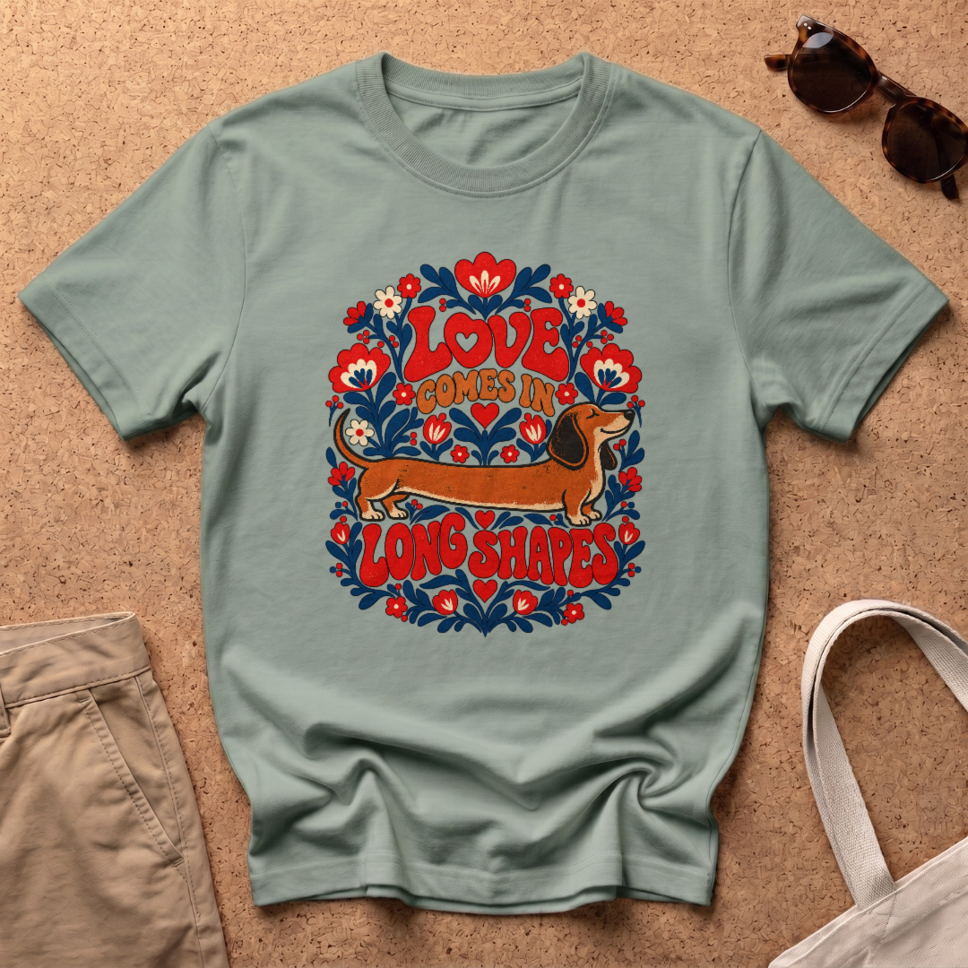Love Long T-Shirt - Sage