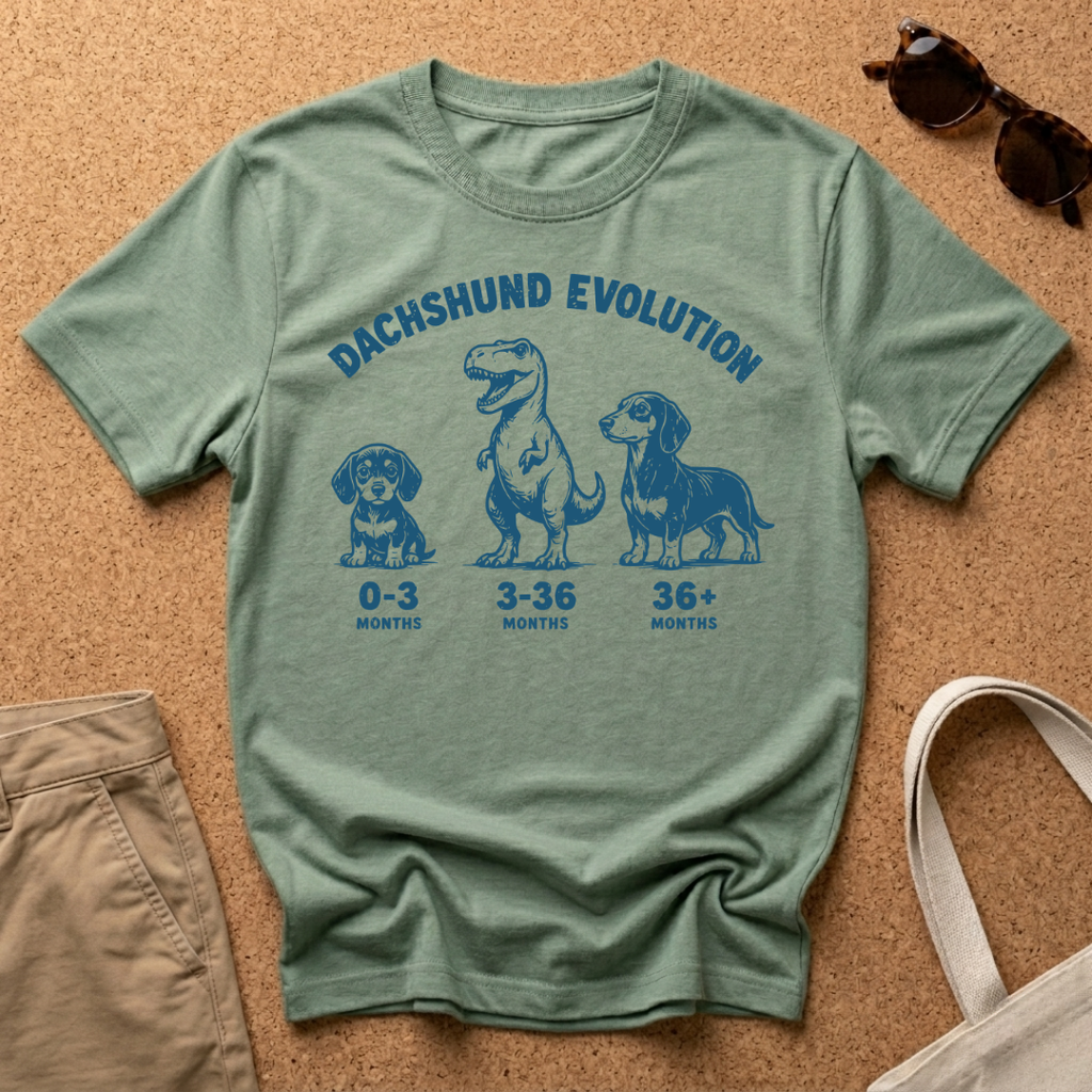 Dachshund Evolution T-Shirt