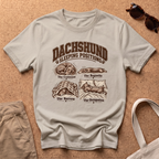 Dachshunds Sleeping T-Shirt - Sand