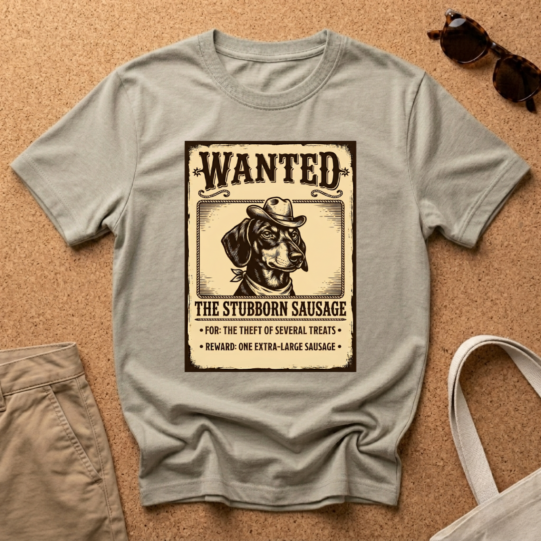 Wanted Stubborn Sausage T-Shirt