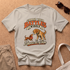 Choose Battles Wisely T-Shirt - Sand