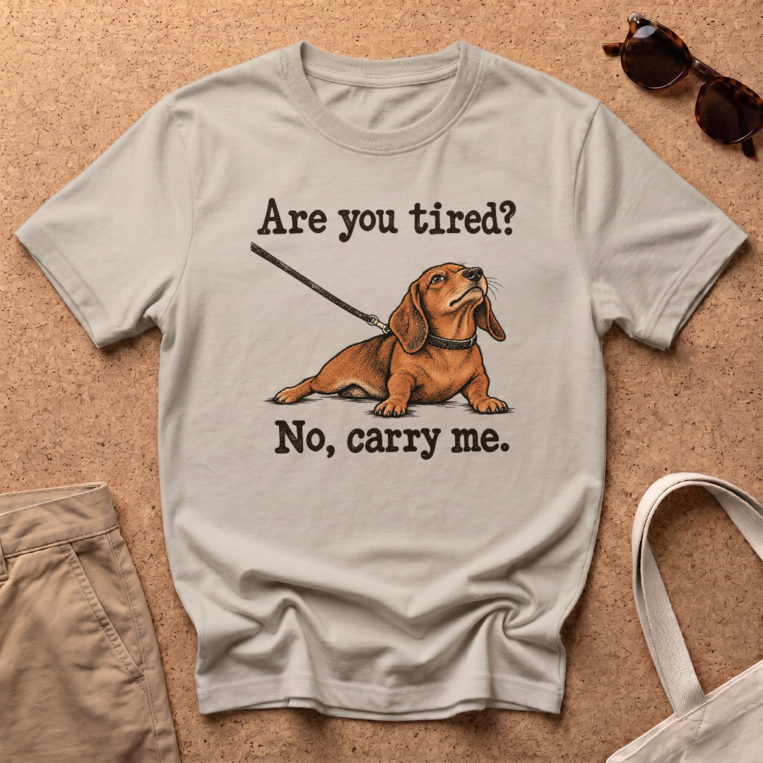 Are You Tired T-Shirt - Sand