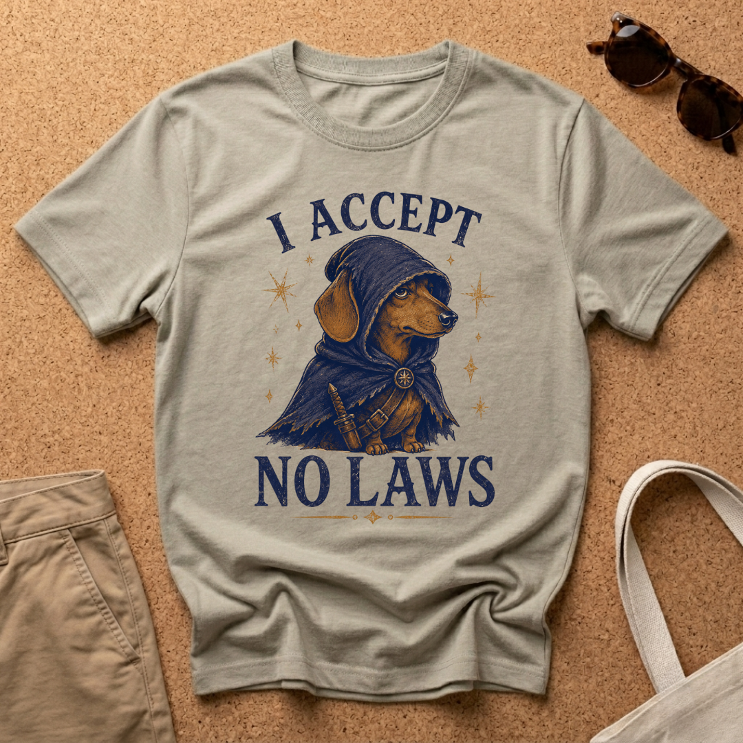 I Accept No Laws T-Shirt