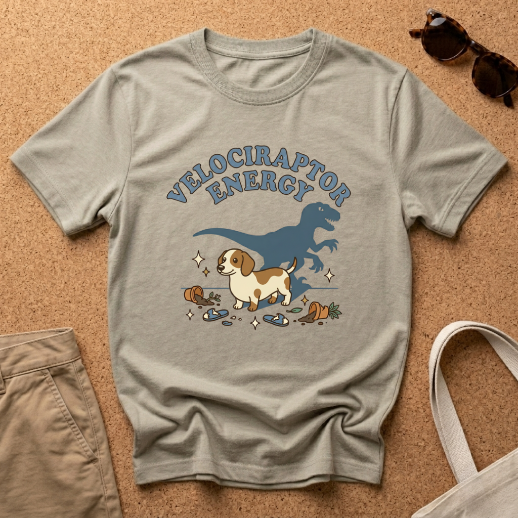 Velociraptor Shadow T-Shirt