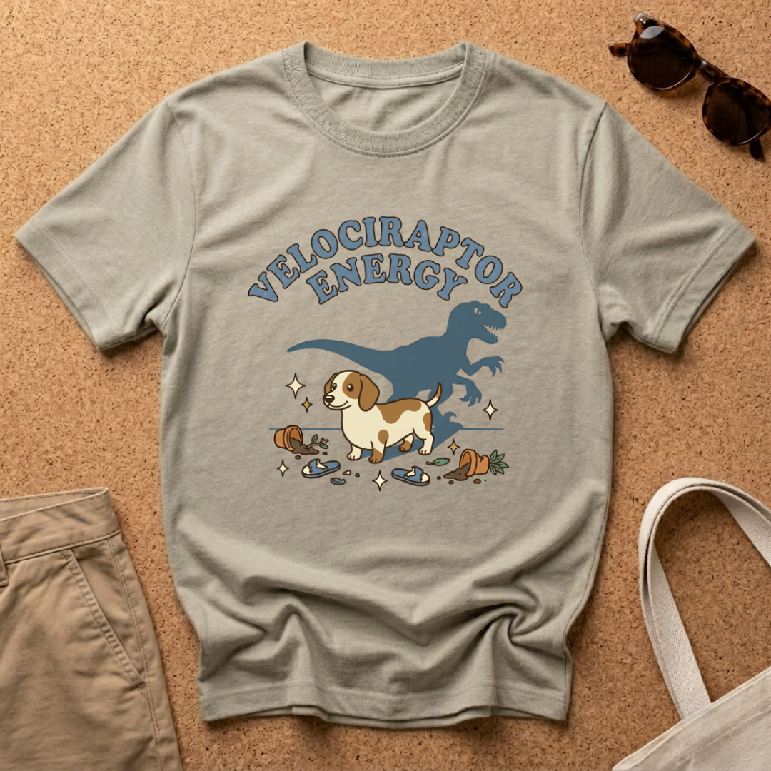 Velociraptor Shadow T-Shirt