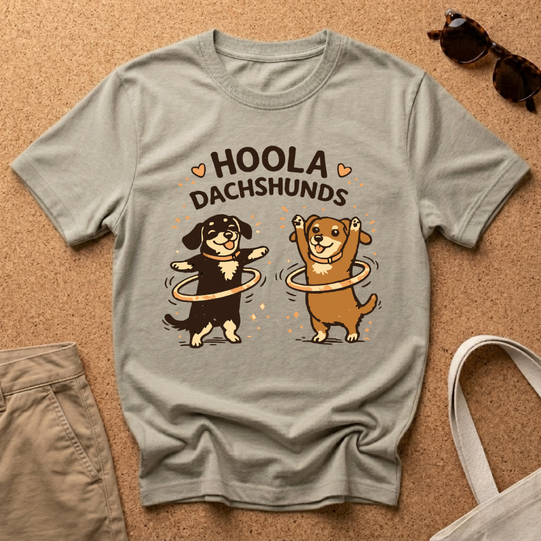 Hoola Dachshunds T-Shirt