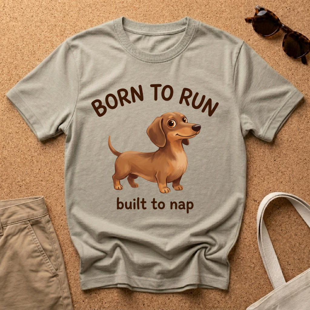 Built to Nap Dachshund T-Shirt