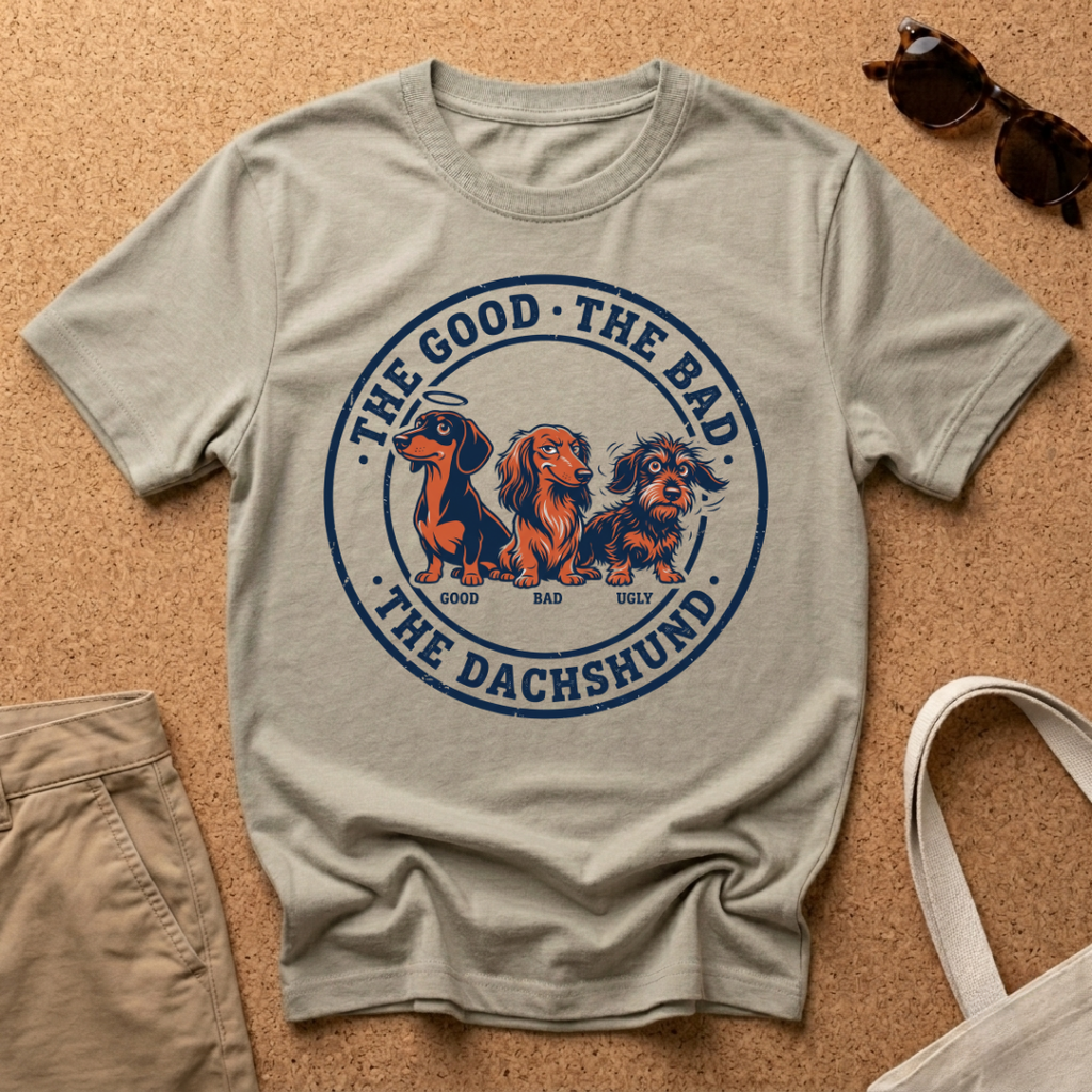 The Three Dachshund T-Shirt