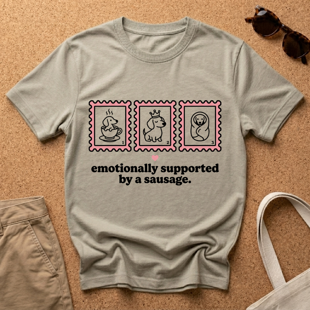 Emotionally Supported Stamps T-Shirt