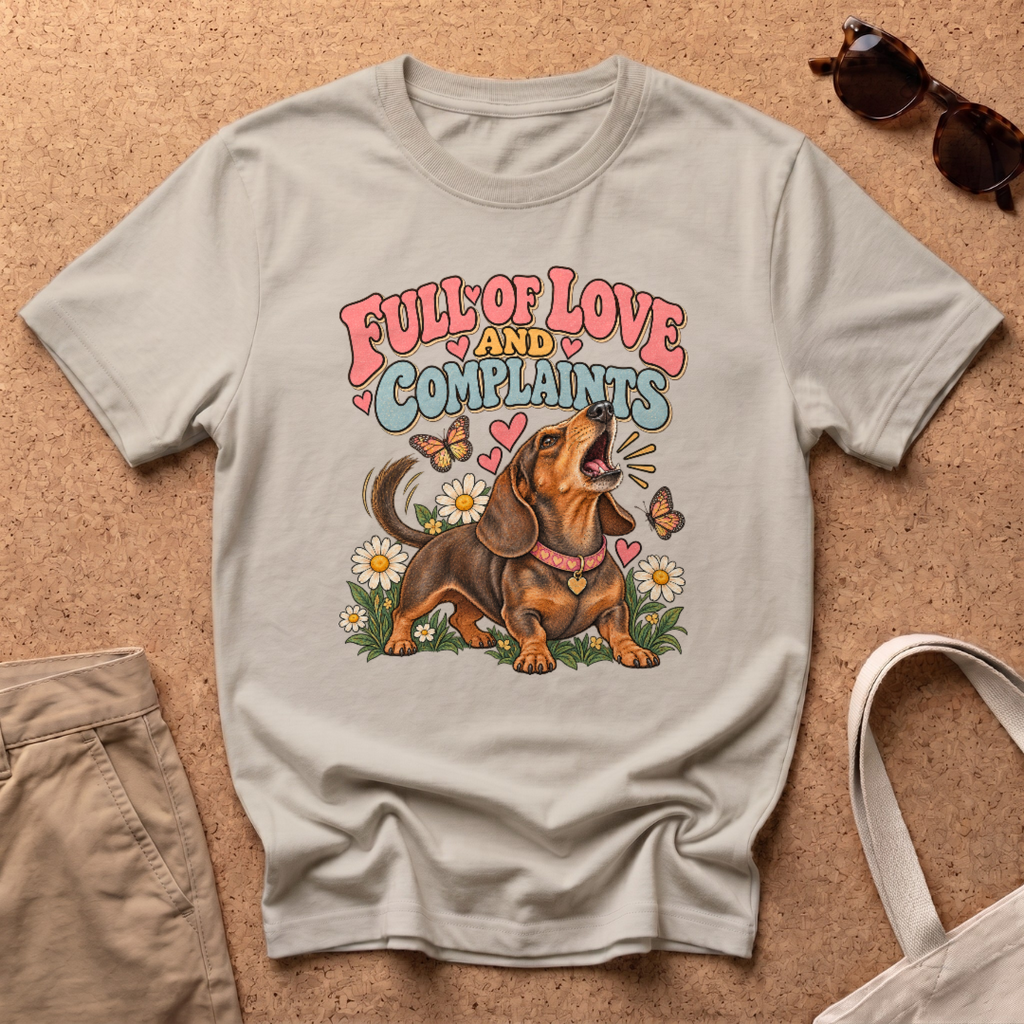 Full Of Love T-Shirt - Sand