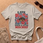 Life Mischief T-Shirt - Sand