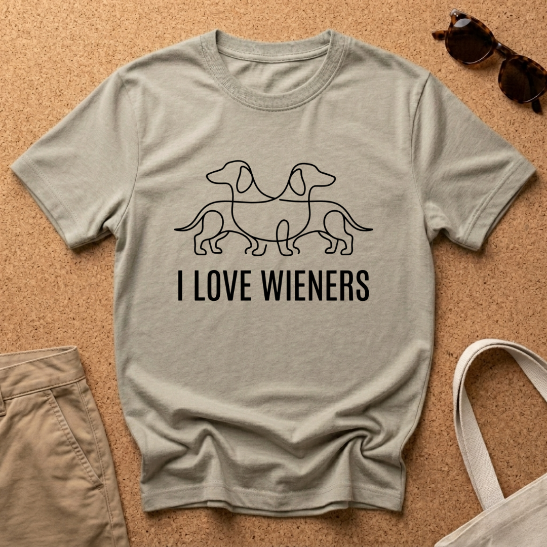 I Love Wieners T-Shirt