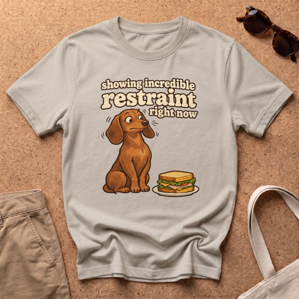 Incredible Restraint T-Shirt - Sand