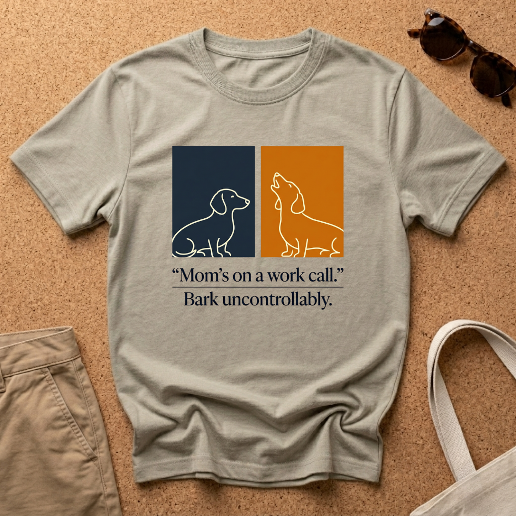 Bark Uncontrollably Duo T-Shirt