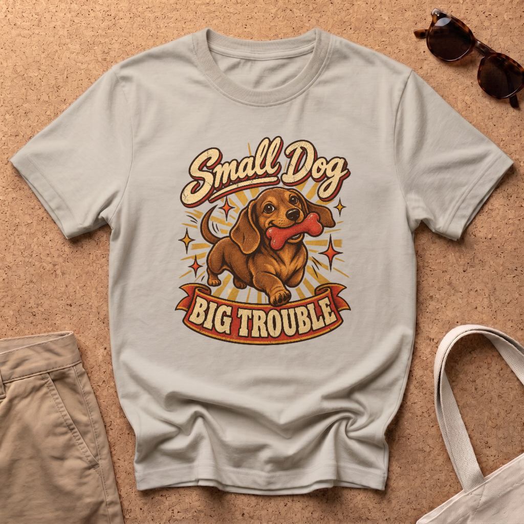 Big Trouble T-Shirt - Sand