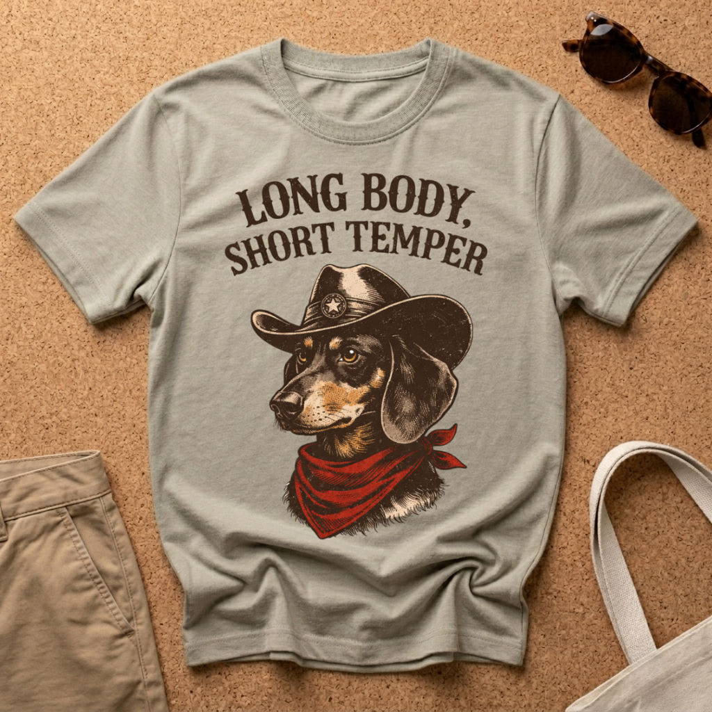 Long Body Short Temper T-Shirt