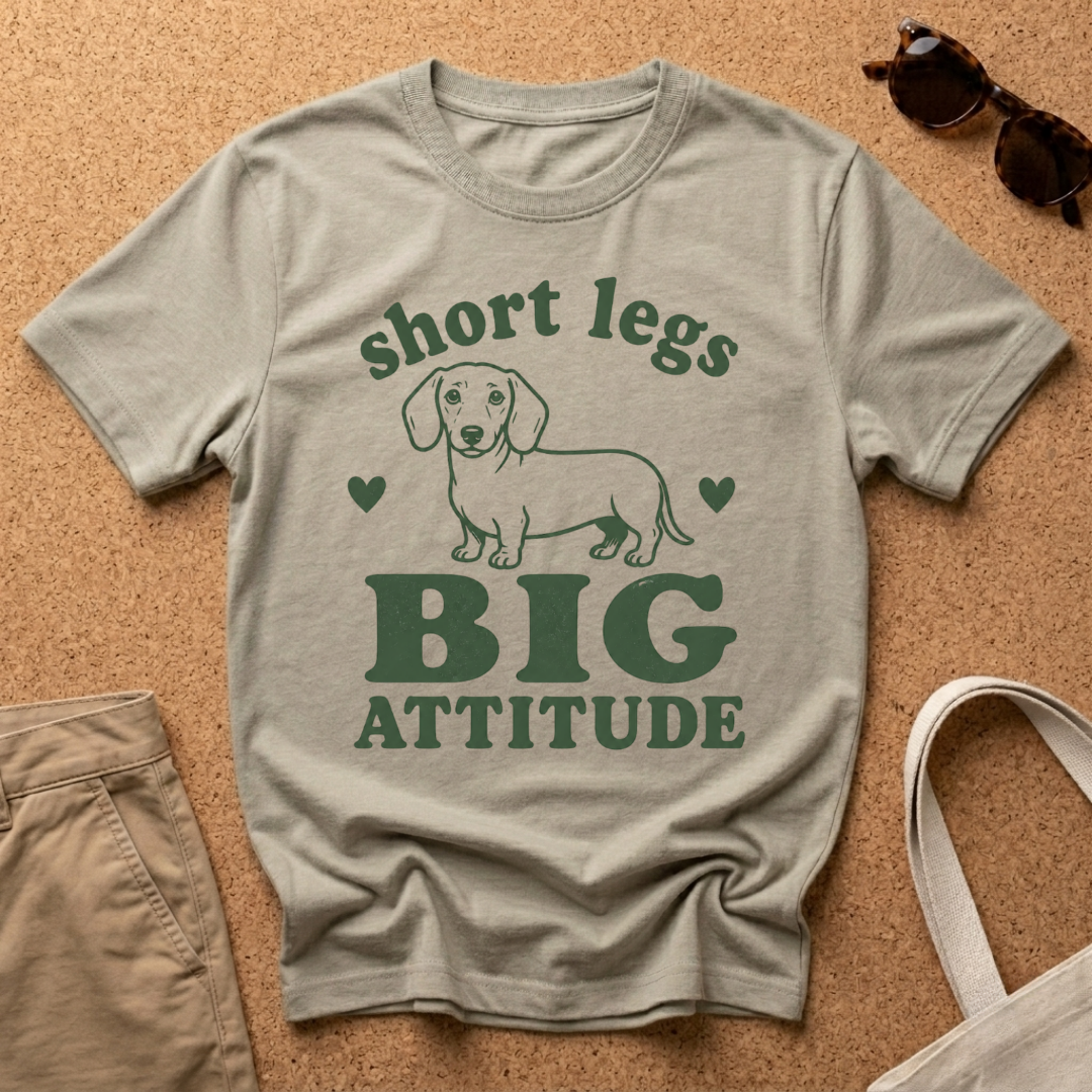 Short Leg Big Attitude T-Shirt