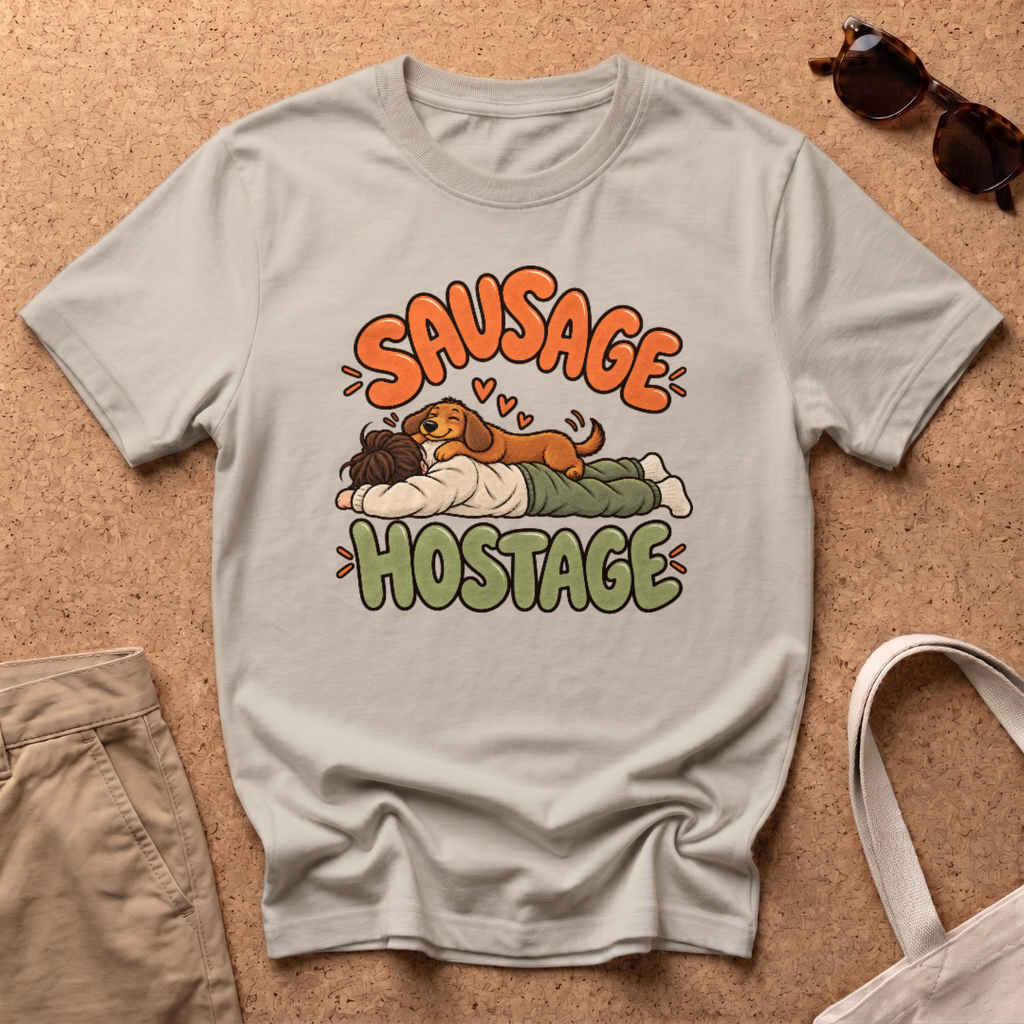 Sausage Hostage T-Shirt - Sand