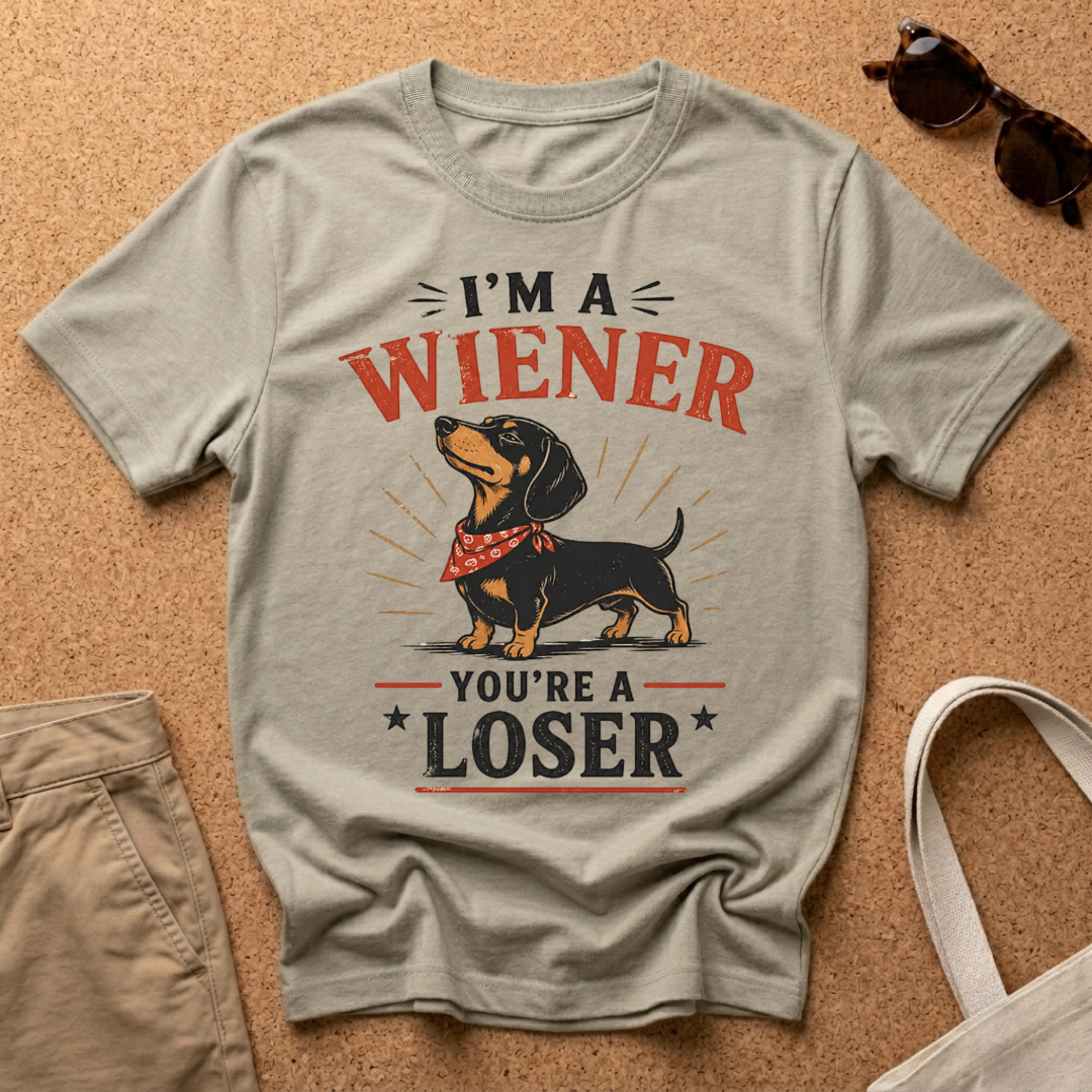 I'm a Wiener, You're a Loser! T-Shirt