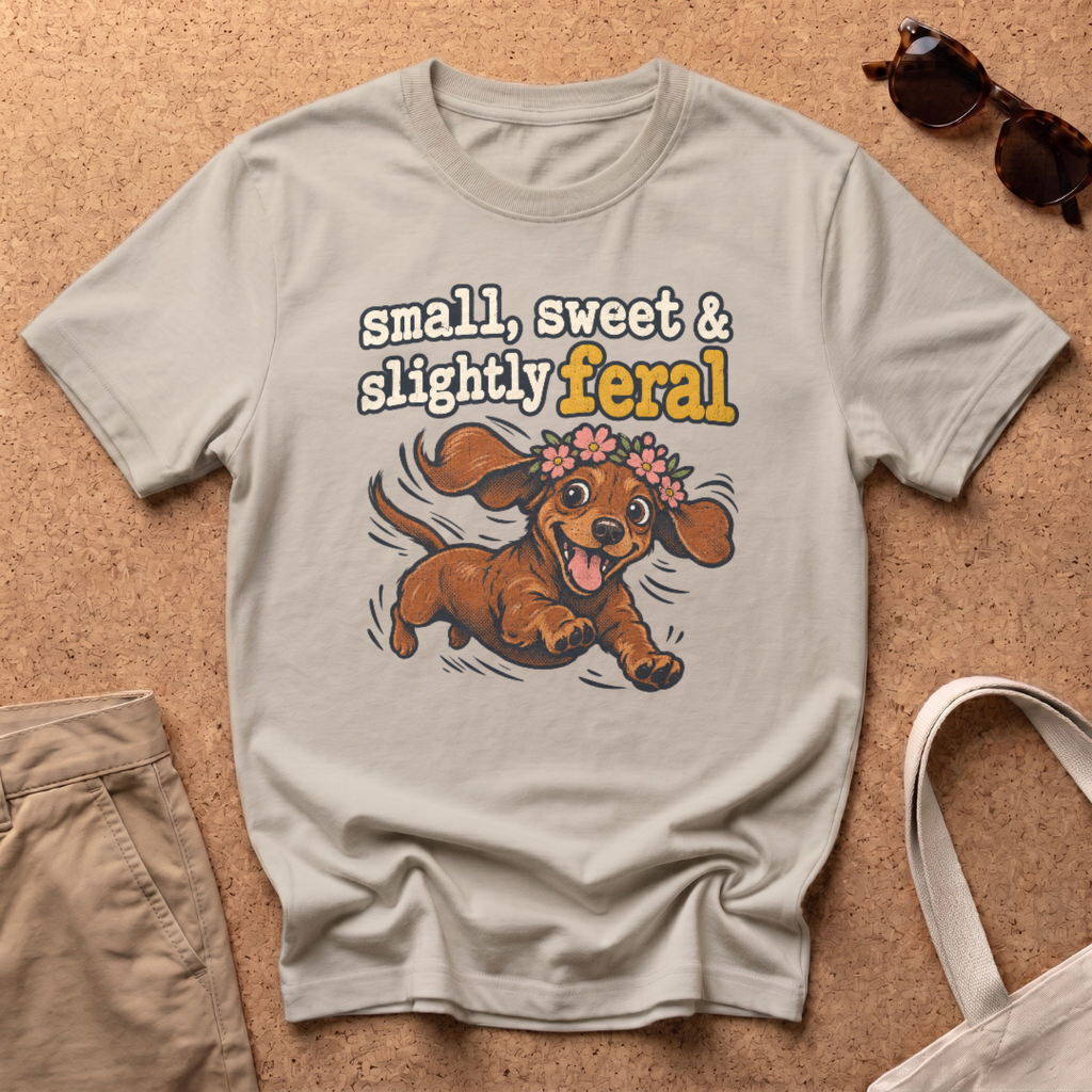 Slightly Feral T-Shirt - Sand