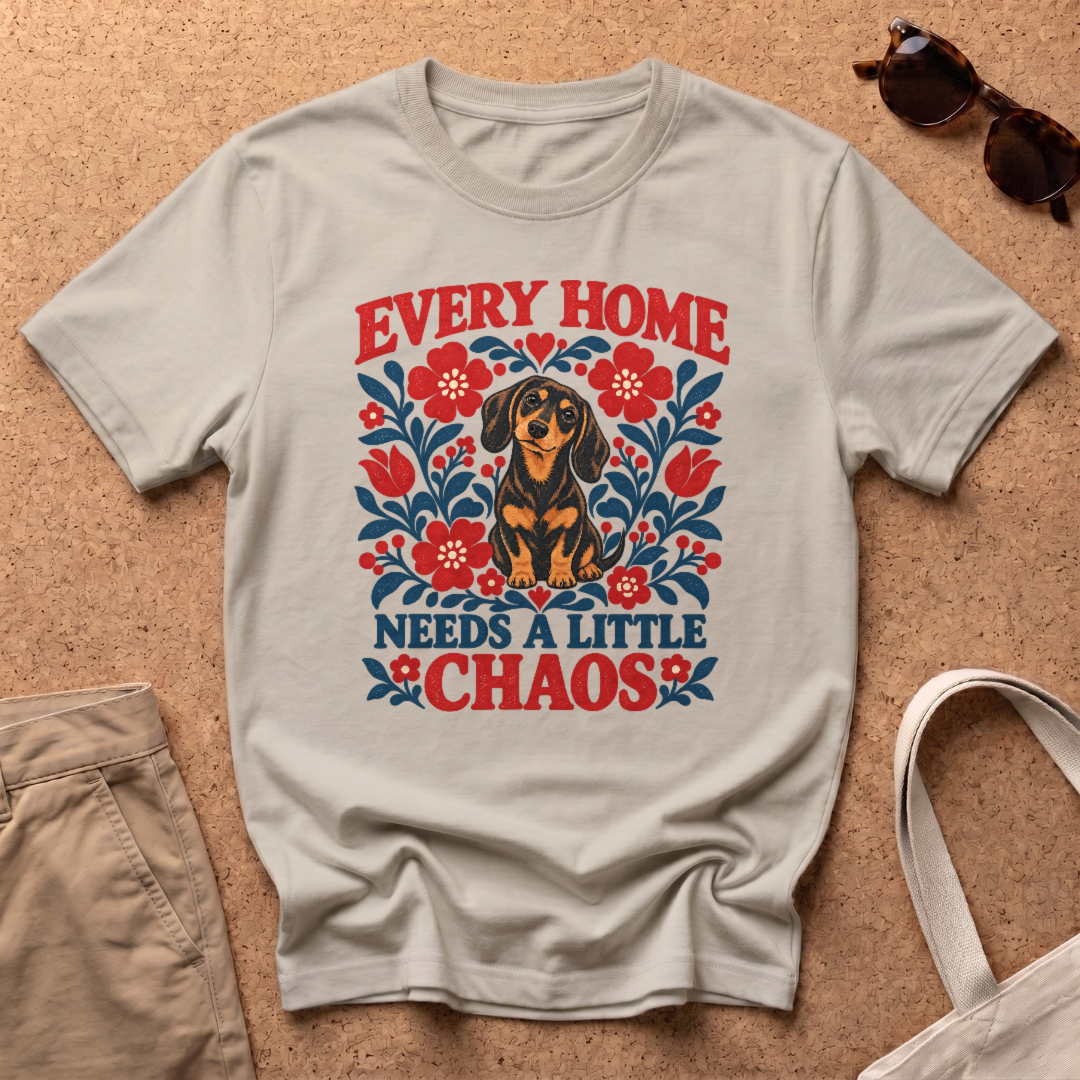 Every Home Chaos T-Shirt - Sand