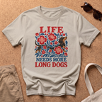 Life Long Dogs T-Shirt - Sand