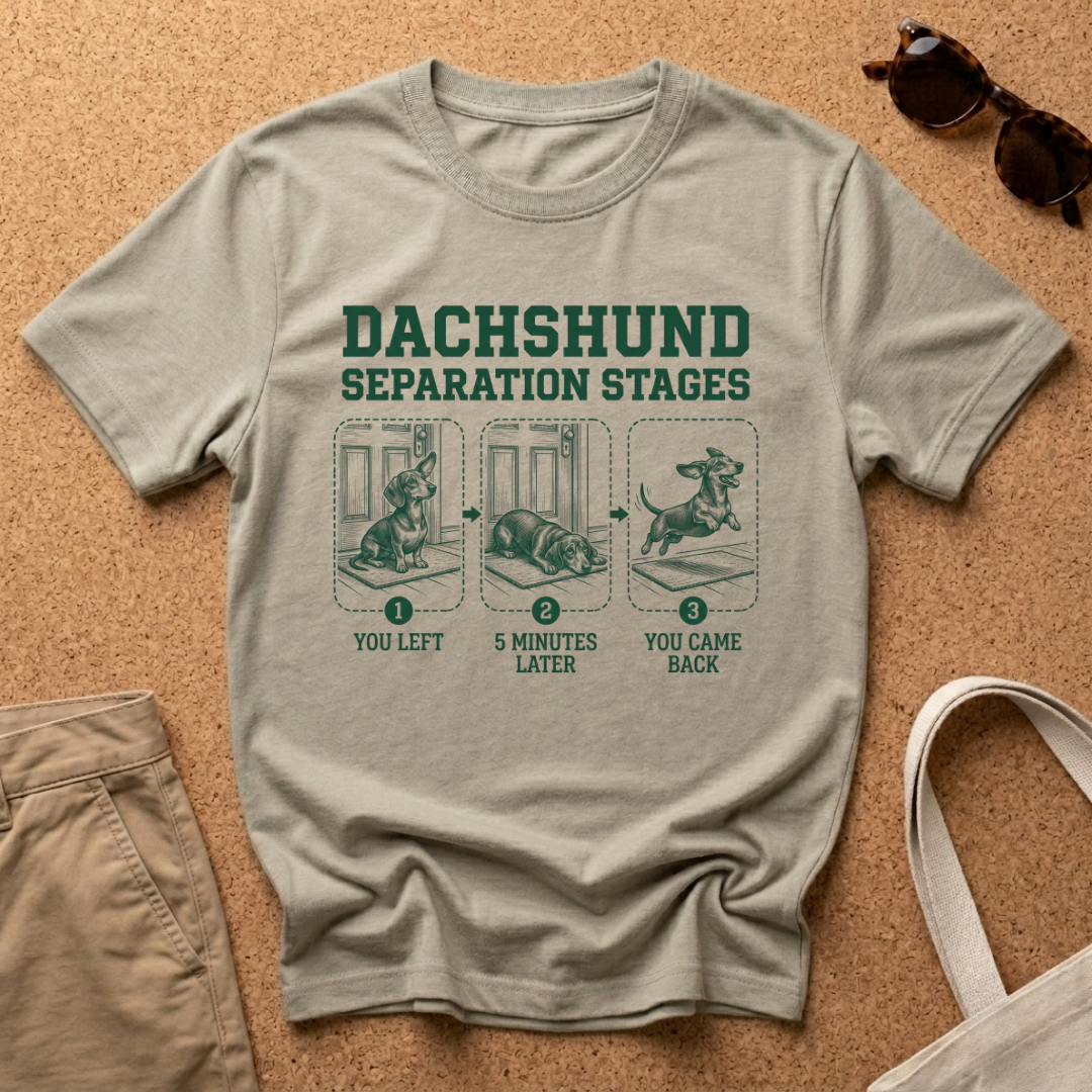 Dachshund Separation T-Shirt