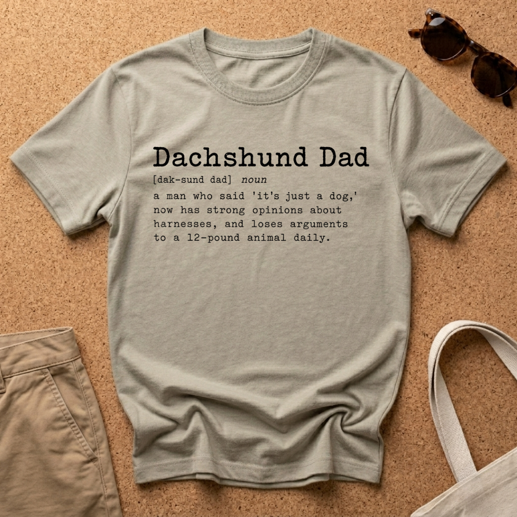 Dachshund Dad T-Shirt