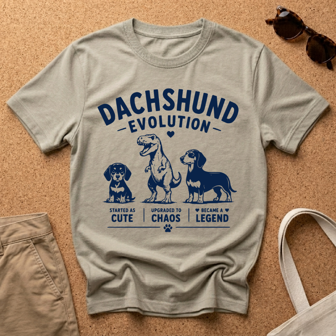 Dachshund Evolution V2 T-Shirt