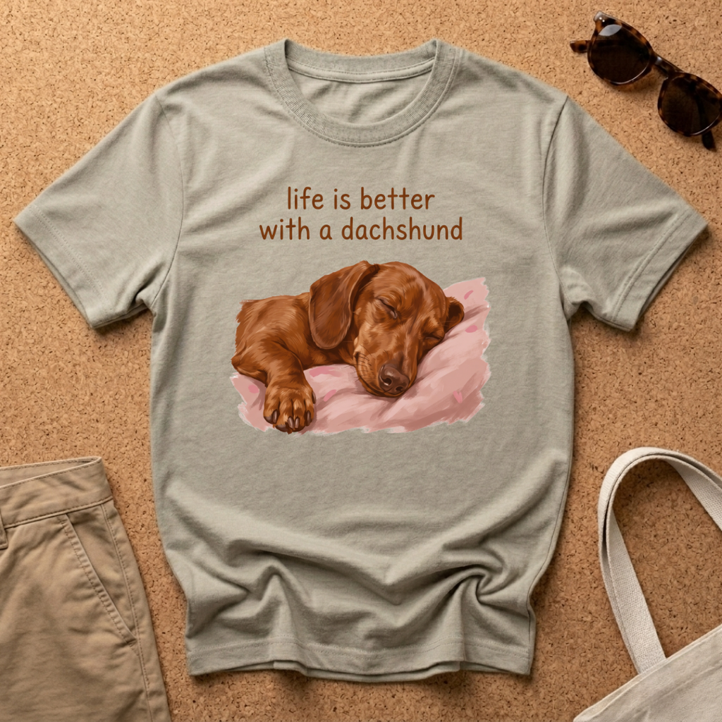 Better With Dachshund T-Shirt
