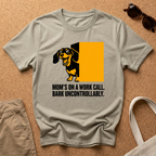 Orange Block Bark T-Shirt