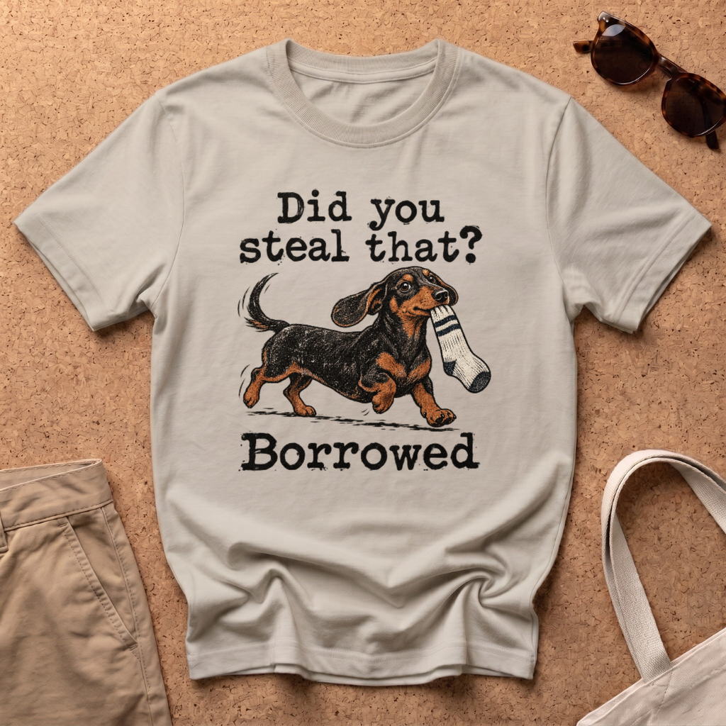 Steal Or Borrowed T-Shirt - Sand