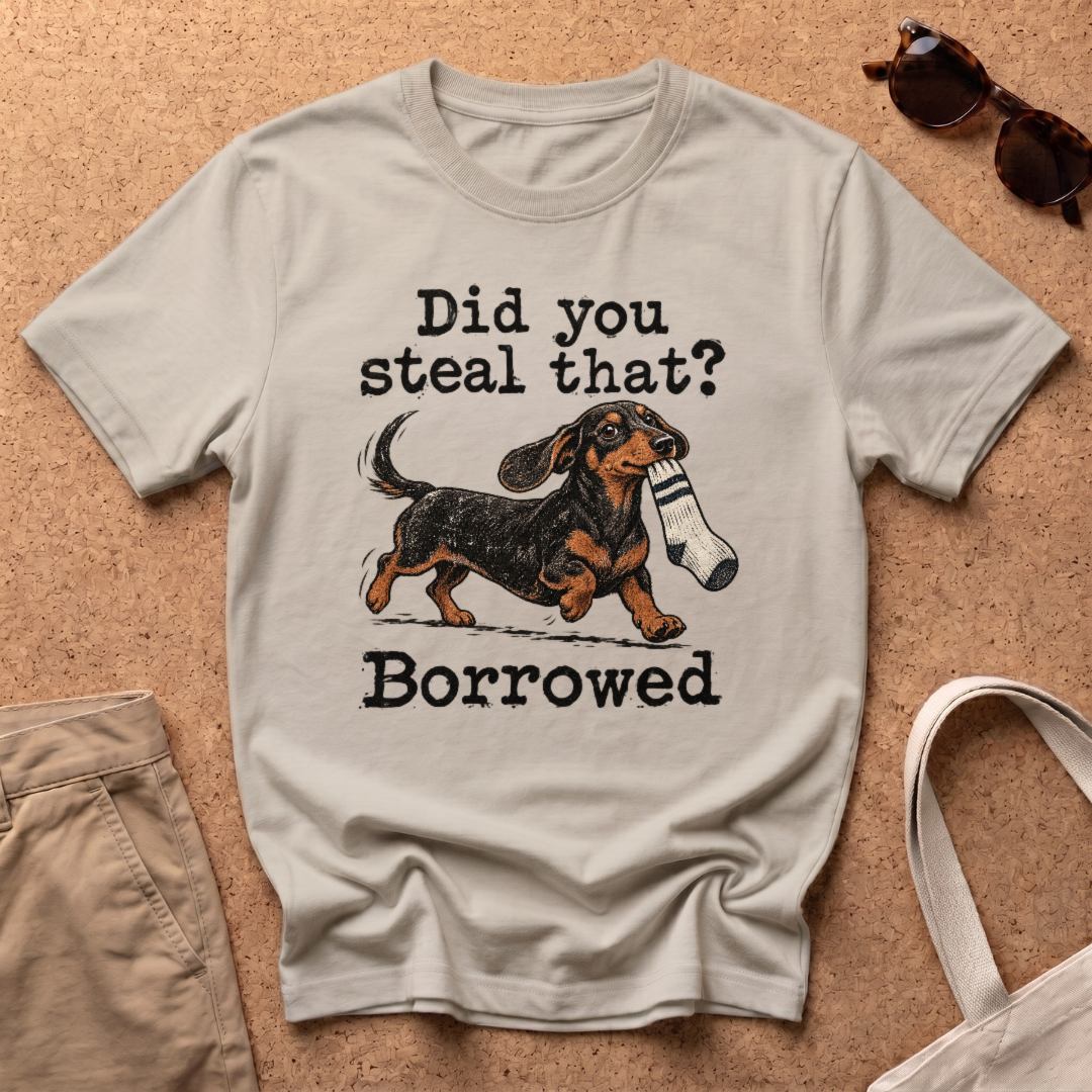 Steal Or Borrowed T-Shirt - Sand