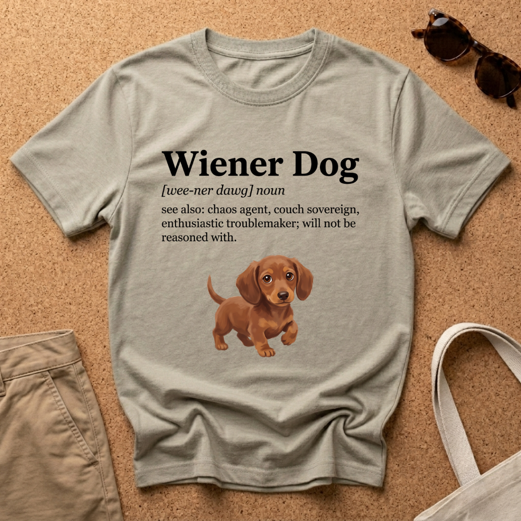 Wiener Dog Cuddly T-Shirt