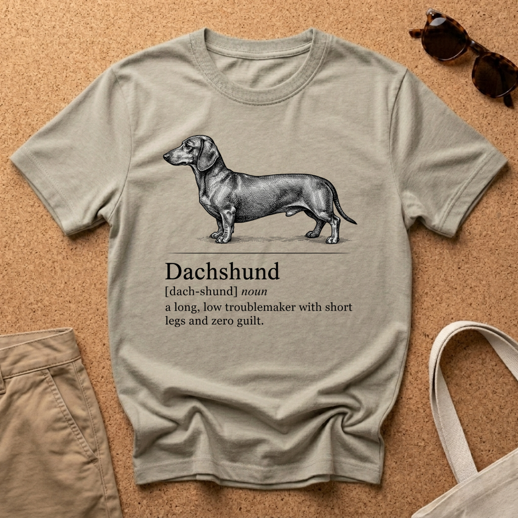 Dachshund Description T-Shirt