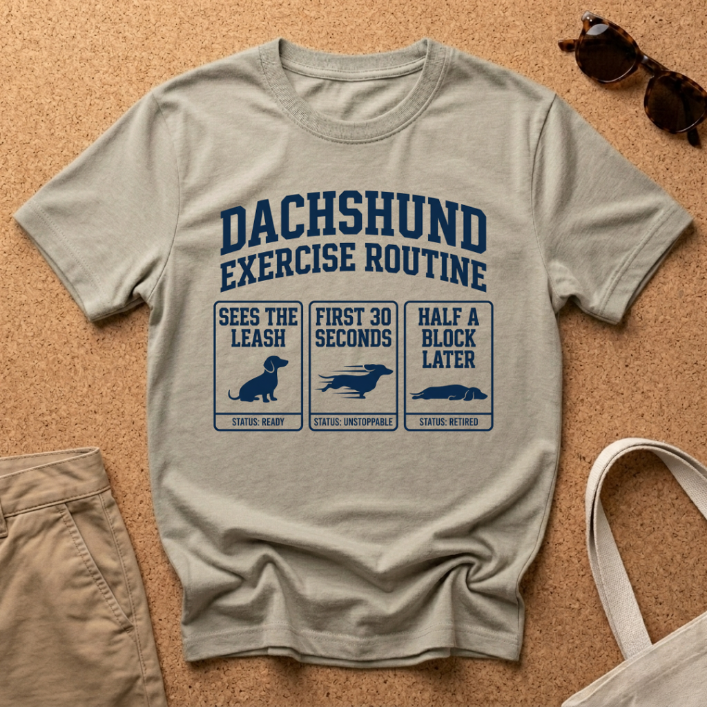 Dachshund Retired T-Shirt