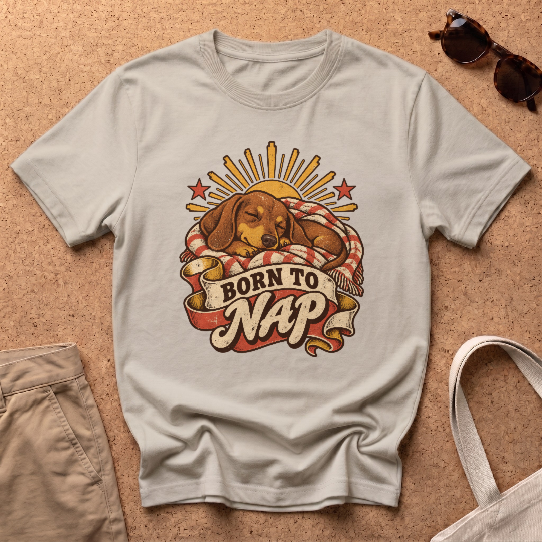Born to Nap T-Shirt - Sand