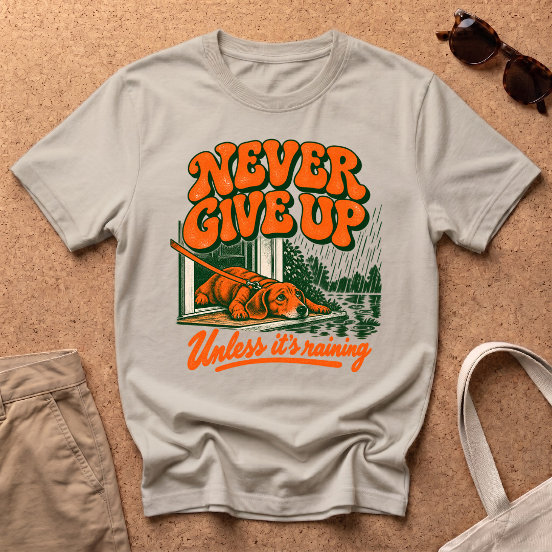 Never Give Up T-Shirt