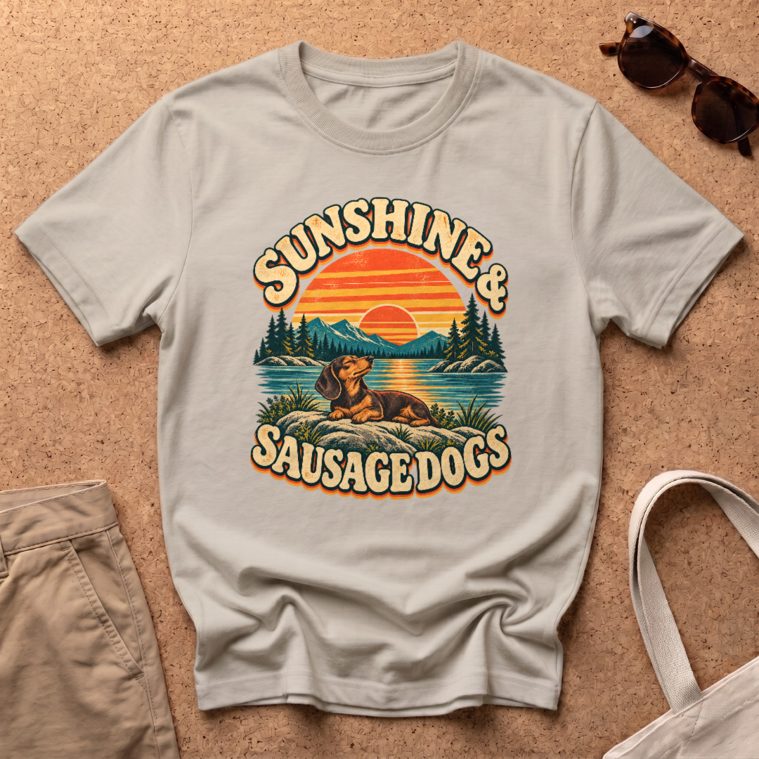 Sushine Sausage T-Shirt - Sand